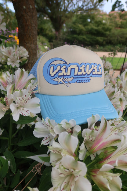 CASQUETTE "vinivii vintage blue"