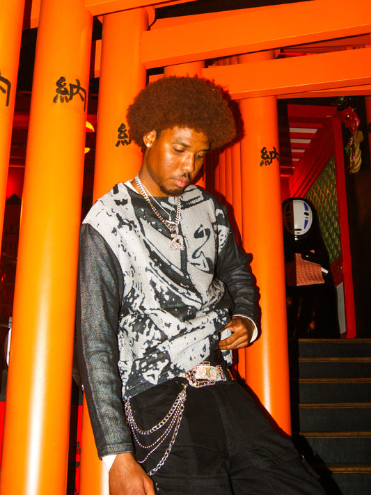 Pull « SHIBUYA » noir