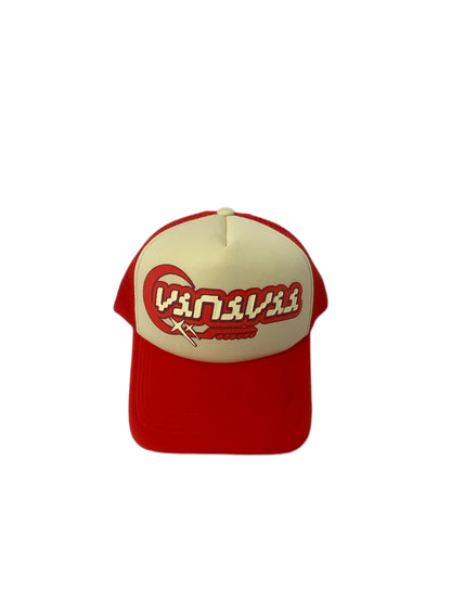 CASQUETTE "vinivii vintage rouge"